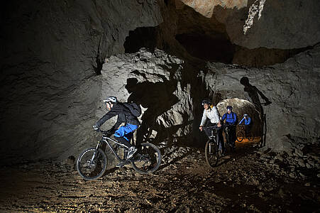 Biking ve štolách