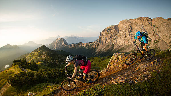 Mountainbiken am Nassfeld  